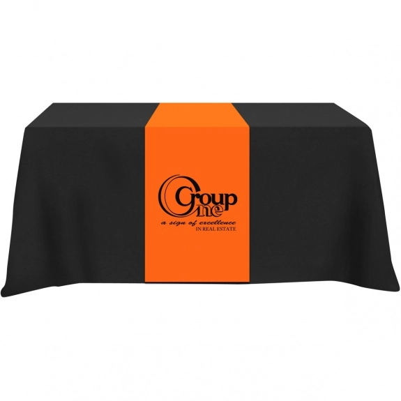 Orange Custom Table Runner - 28" x 72"