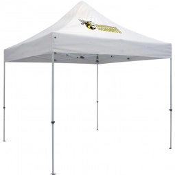 White Full Color Deluxe Custom Tent Kit - 1 Location - 10ft