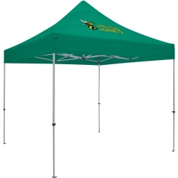 Green Full Color Deluxe Custom Tent Kit - 1 Location - 10ft