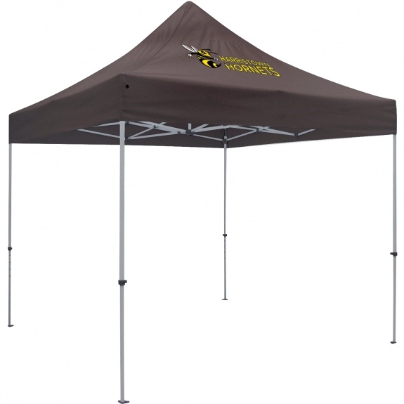 Black Full Color Deluxe Custom Tent Kit - 1 Location - 10ft