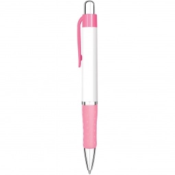 Pink Full Color VibraColor Primo Grip Promotional Pen