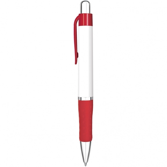 Red Full Color VibraColor Primo Grip Promotional Pen