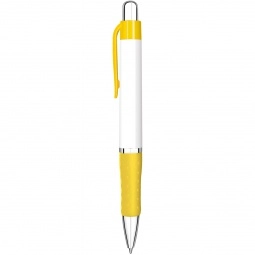 Yellow Full Color VibraColor Primo Grip Promotional Pen