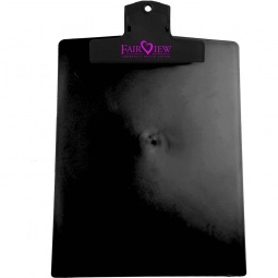 Black Keep-it Promotional Clipboard - Large - 9"w x 12"h
