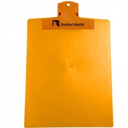 Orange Keep-it Promotional Clipboard - Large - 9"w x 12"h
