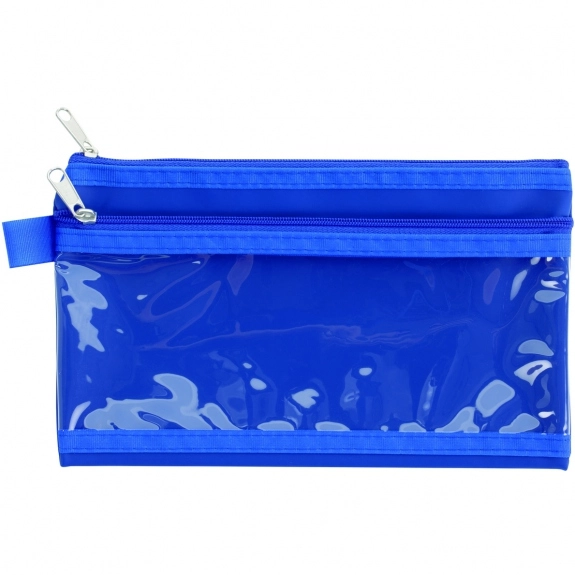 Double Zipper Custom Pencil Case Promotional Pencil Case ePromos