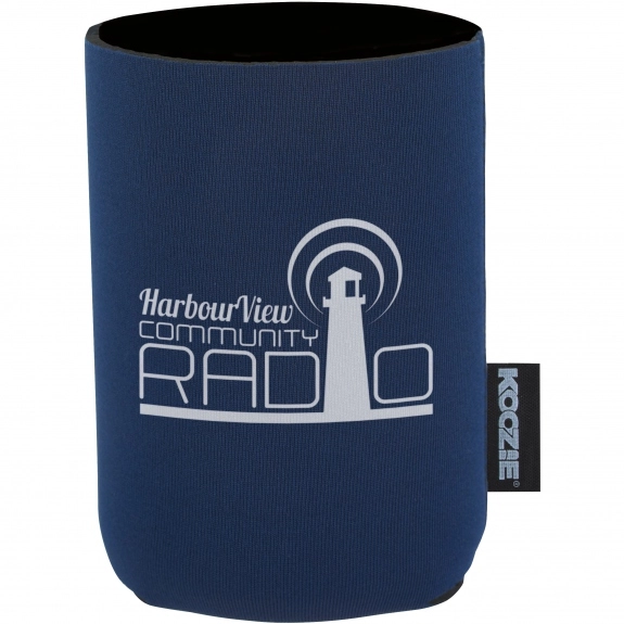 Navy - Koozie Magnetic Promotional Can Cooler