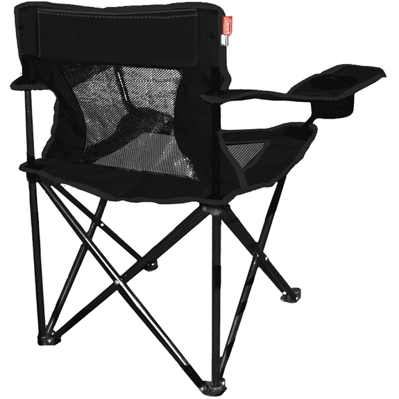 Back - Coleman Mesh Folding Custom Logo Quad Chair