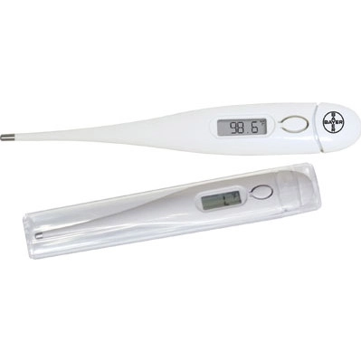 White Promotional Electronic Personal Thermometer