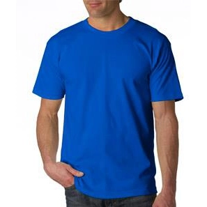 Royal Blue Bayside Short-Sleeve Logo T-Shirt - Colors