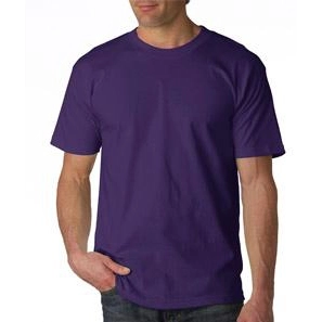 Purple Bayside Short-Sleeve Logo T-Shirt - Colors