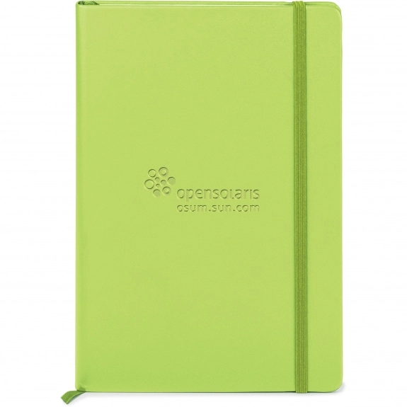 Lime Neoskin Hard Cover Personalized Journal - 5.5"w x 8.25"h