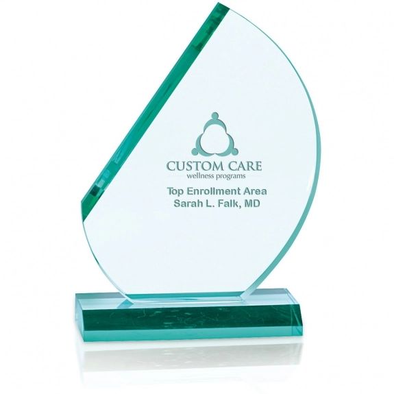 Jade Crescent Custom Award