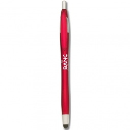 Red Metallic Colored Javelin Stylus Custom Pen 