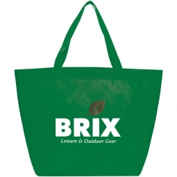 1green Full Color Non-Woven Shopping Custom Tote Bag