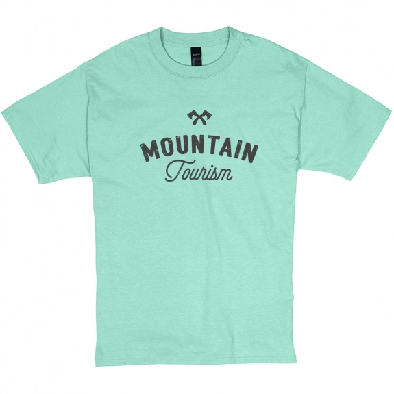 Clean mint Hanes Beefy-T Custom T-Shirt - Colors