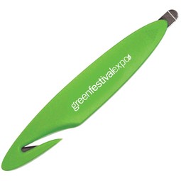 Lime Green - Promotional Letter Opener w/ Staple Remover
