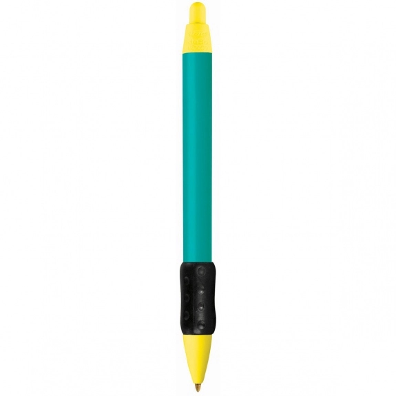 Teal BIC WideBody Grip Retractable Ballpoint Imprinted Pen