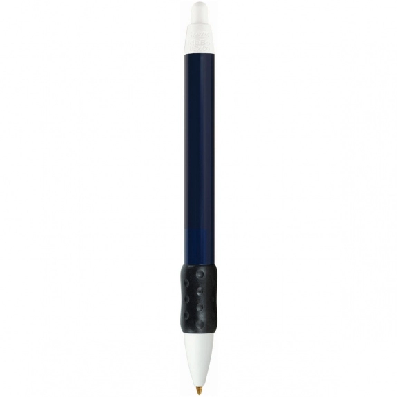 Navy BIC WideBody Grip Retractable Ballpoint Imprinted Pen
