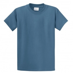 Colonial Blue Port & Company Essential Logo T-Shirt - Men's - Colors