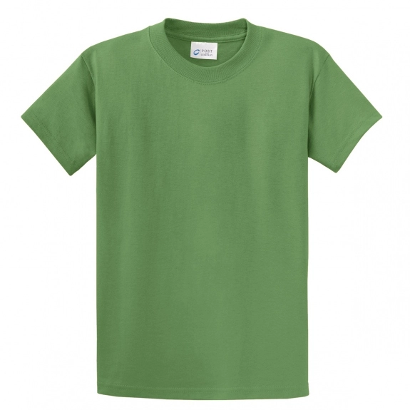 Dill Green Port & Company Essential Logo T-Shirt - Men's - Colors