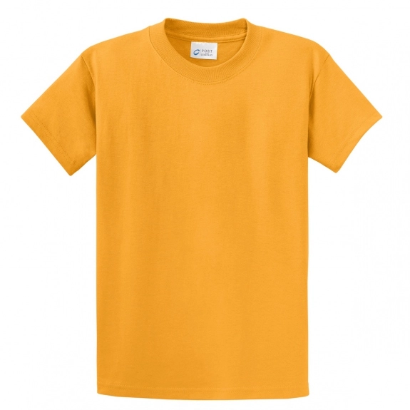 Gold Port & Company Essential Logo T-Shirt - Men's - Colors