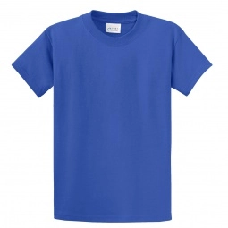 Royal Blue Port & Company Essential Logo T-Shirt - Men's - Colors