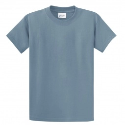 Stonewashed Blue Port & Company Essential Logo T-Shirt - Men's - Colors
