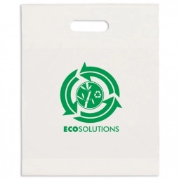 Recycled Promotional Plastic Bag - 12"w x 15"h x 3"d