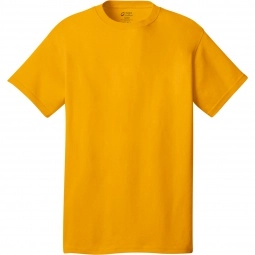 Gold Port & Company Budget Custom T-Shirt - Colors