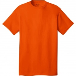 Orange Port & Company Budget Custom T-Shirt - Colors