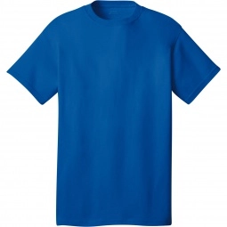 Royal Blue Port & Company Budget Custom T-Shirt - Colors