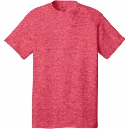 Heather Red Port & Company Budget Custom T-Shirt - Colors