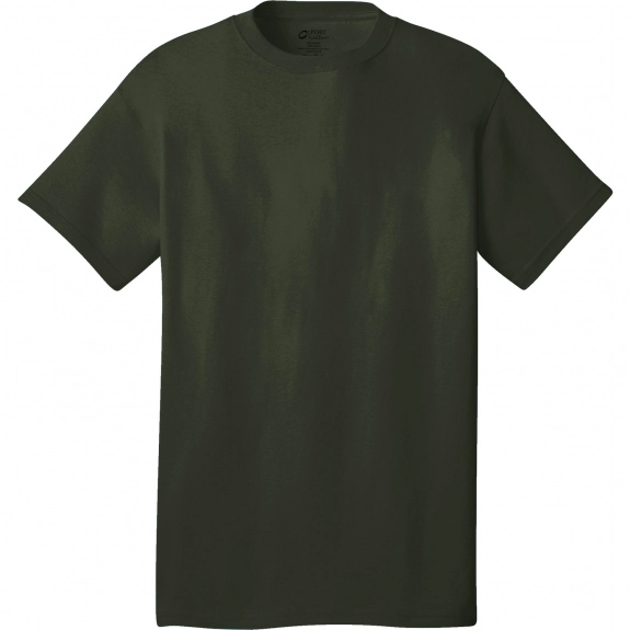 Olive Port & Company Budget Custom T-Shirt - Colors