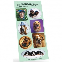 Canine Friends Peel-N-Play Custom Stickers 