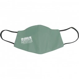 Sage Green 3-Ply Reusable Water Repellent Comfy Custom Face Mask