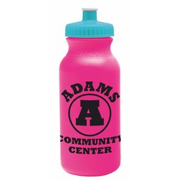 Hot Pink Promotional Omni Bike Bottle - 20 oz.