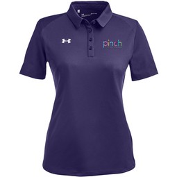 Purple / White - Under Armour&#174; Tech&#153; Custom Branded Polo - Women'