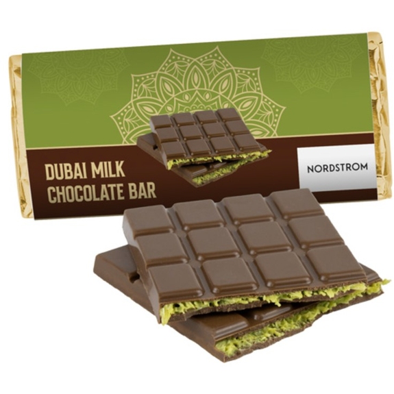 Dubai Belgian Chocolate Bars 3.5oz – Custom Branded Luxury Gifts