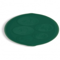 Translucent Deep Green Promotional Coin Purse