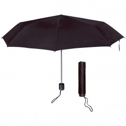 Black Compact Mini Telescopic Promotional Umbrellas
