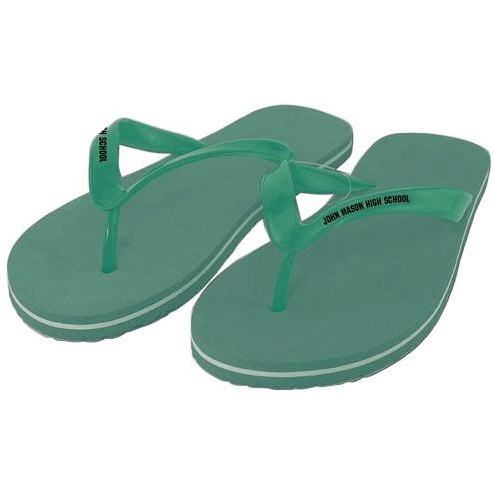 Green Basic Custom Flip Flops