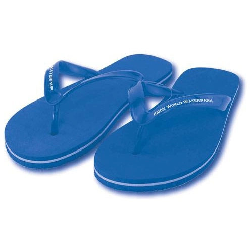 Blue Basic Custom Flip Flops