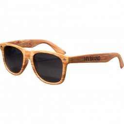 Tan - Woodtone Custom Sunglasses