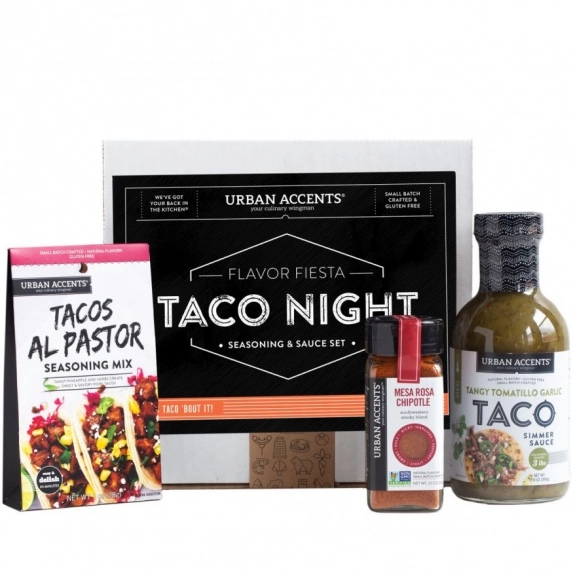 Gourmet Taco Night Custom Gift Set w/ Apron