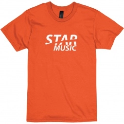 Hanes Nano-T Cotton Promotional T-Shirt - Men's - Orange