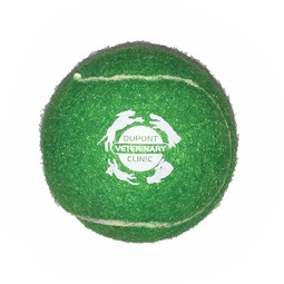 Green Pet Fetch Custom Logo Tennis Ball