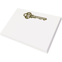 Full Color Custom Post-It® Notepad - 25 Sheets - 4"w x 3"h