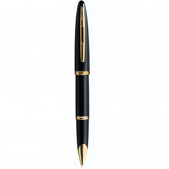 Black Sea w/ Gold Trim Waterman Carene Rollerball Lacquer Promotional Pen 