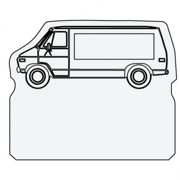 White Magna-Stick Custom Calendar - Van